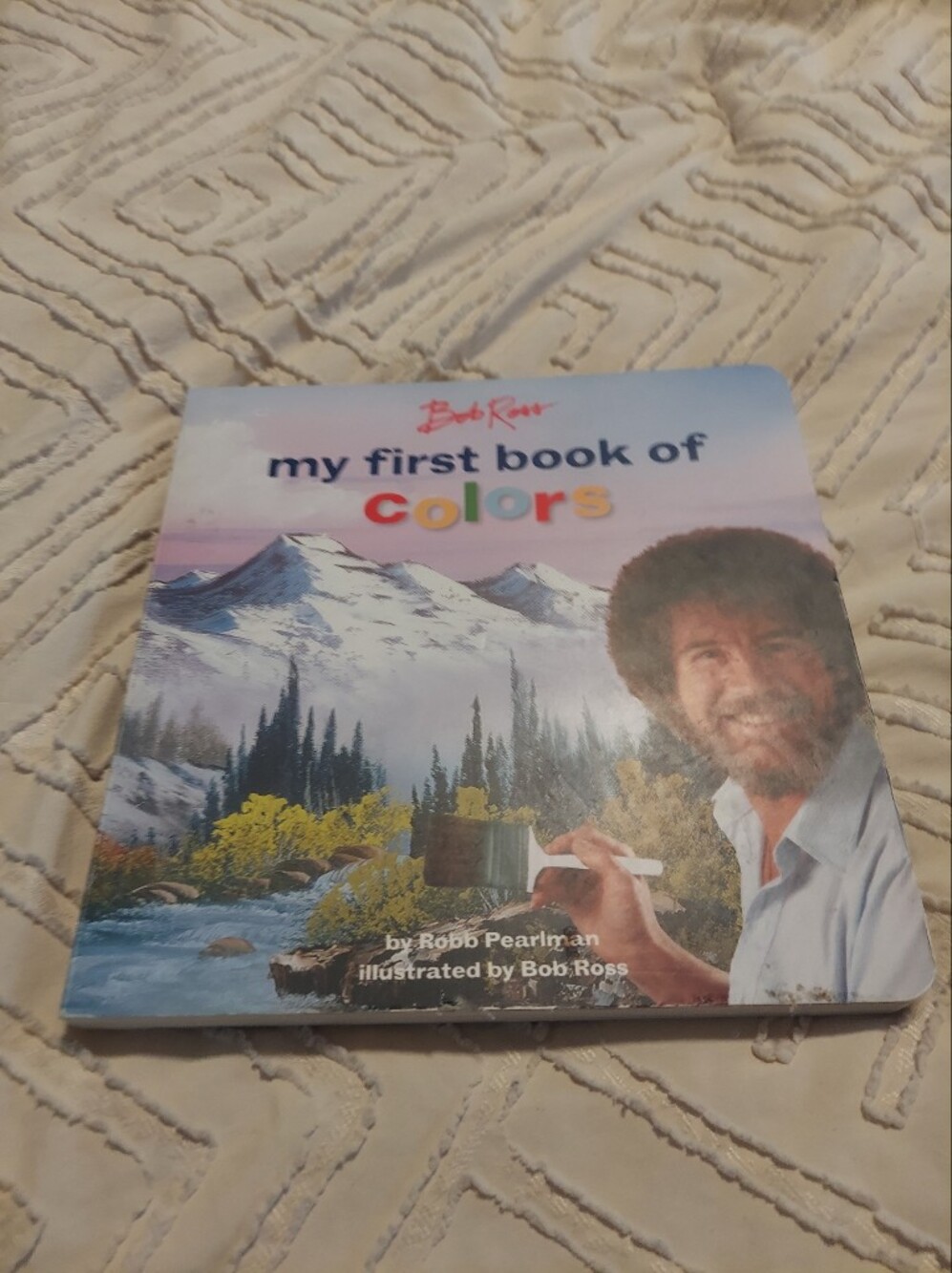 Bob Ross: My First Book of Colors Board Book Children's Art Concept